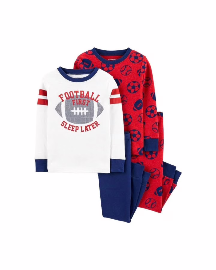 4-pc Cartrer’s Boys’ Snug-Fit Pj’s 1
