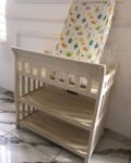 Complementary Ivory Baby Crib and Changing Station Set 1