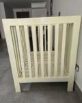 Solid White Wood Baby Crib_Cot 1