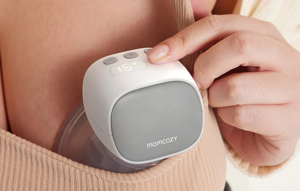 Sacaleches Eléctrico Doble Momcozy S9 Pro 4