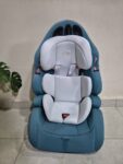 blue car seat
