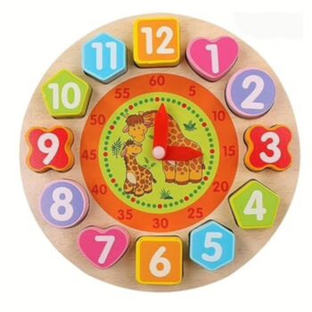 Wooden Learning Clock