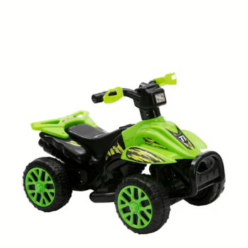 Green Quad ATV - 6 Volt Battery-Powered Ride-On car with Charger