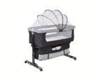 Baby Bassinet with Storage and Dropside Feature