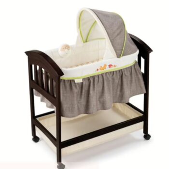 Baby Bassinet with Cot Frame (with wheels)