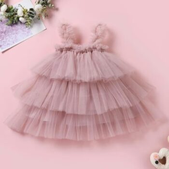 Blush Pink Baby Girl Dress