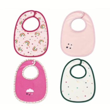4 Pc Bib Set