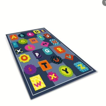 Alphabet-Themed Anti-Slip Rug