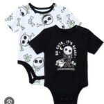 Monochrome Baby Bodysuits 2-Piece Set: Brand-New