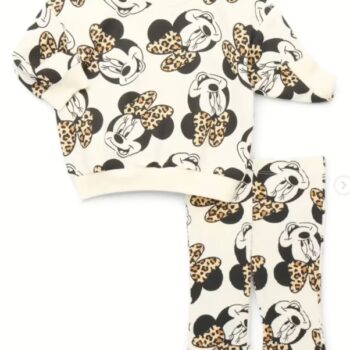 Sweatshirt and Flared Leggings 2-Piece Set: Brand-New