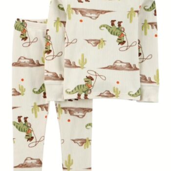 2-Pc Dinosaur Pyjamas Set: Brand-New