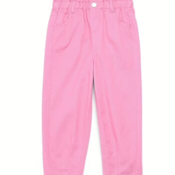 Pink Cotton Pants: Brand-New