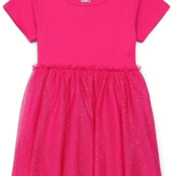 Tulle Dress - Magenta: Brand-New