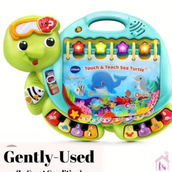 Vtech Touch And Teach Sea Turtle: Gently-Used