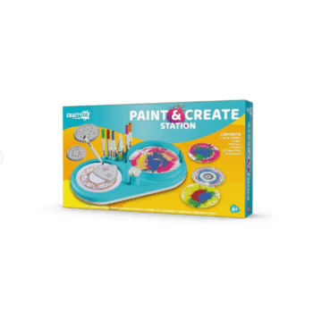 Paint & Crate Station: Barely-Used