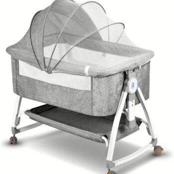 3-in-1 Baby Bedside Bassinet / Co-Sleeper Crib: Almost-New