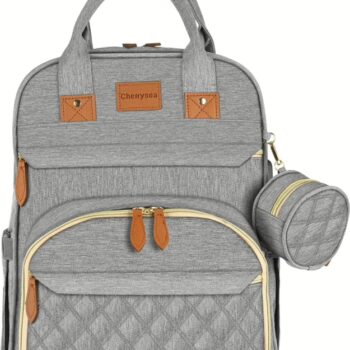 3-in-1 Multi-functional Diaper Bag Backpack: Gently-Used