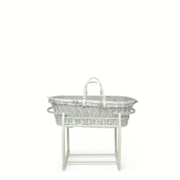 Moses Bassinet With Stand: Gently-Used
