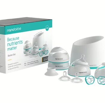 Nanobebe Essential Breastmilk Accessories: Brand-New