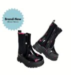 River Island Kids PVC Chelsea Boots (Newborn - 3/19): Almost-New