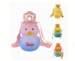 650ml Non- Spill Kids Straw Water Bottle: Brand-New