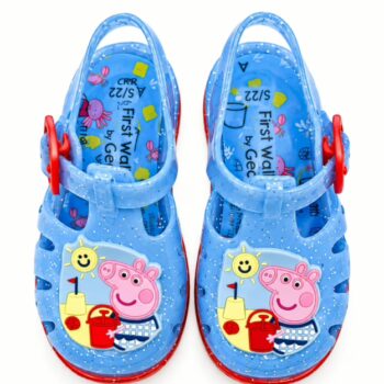 Peppa Pig jelly sandals. Size:22: Almost-New