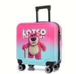 Lotso Strawberry Bear Kids Trolley Suitcase : Almost-New